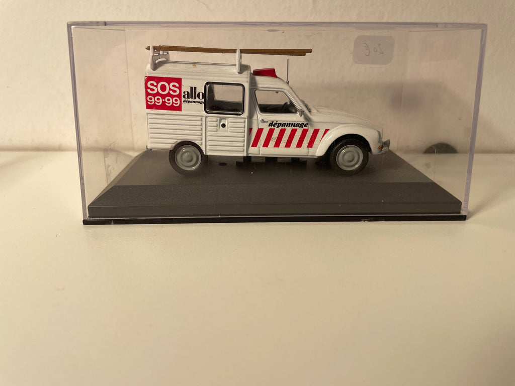 Citroën Acadiane blanc grisé? Allo SOS 99-99 dépannage