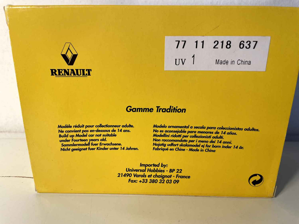 Alpine Renault A110 rouge (coffret boite rectangle) - Universal Hobbies