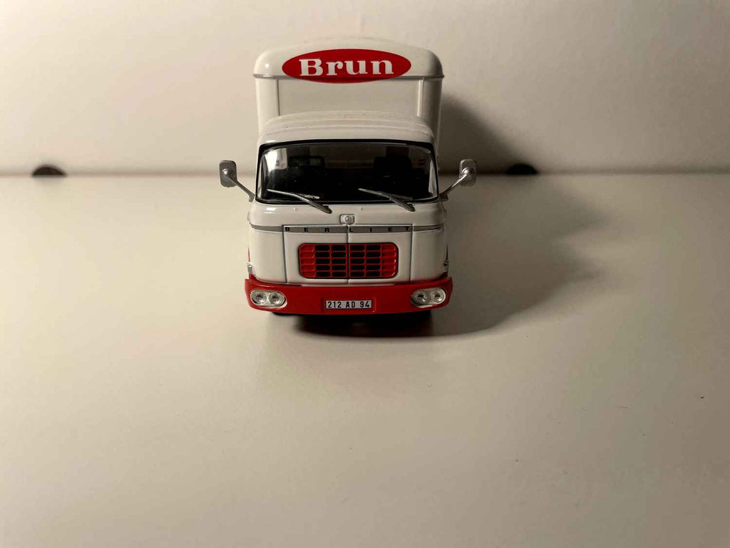 Camion Berliet GAK Fourgon blanc - Biscuits BRUN