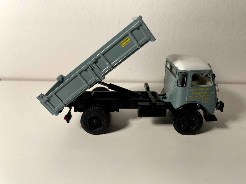 Wywrotka Berliet GLB 5B 4x4 szara - Kolekcja Hachette