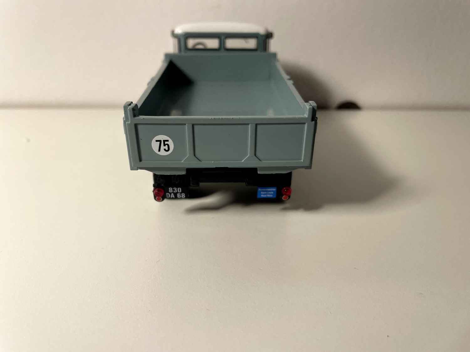 Camion benne Berliet GLB 5B 4x4 giel - Sammlung Hachette