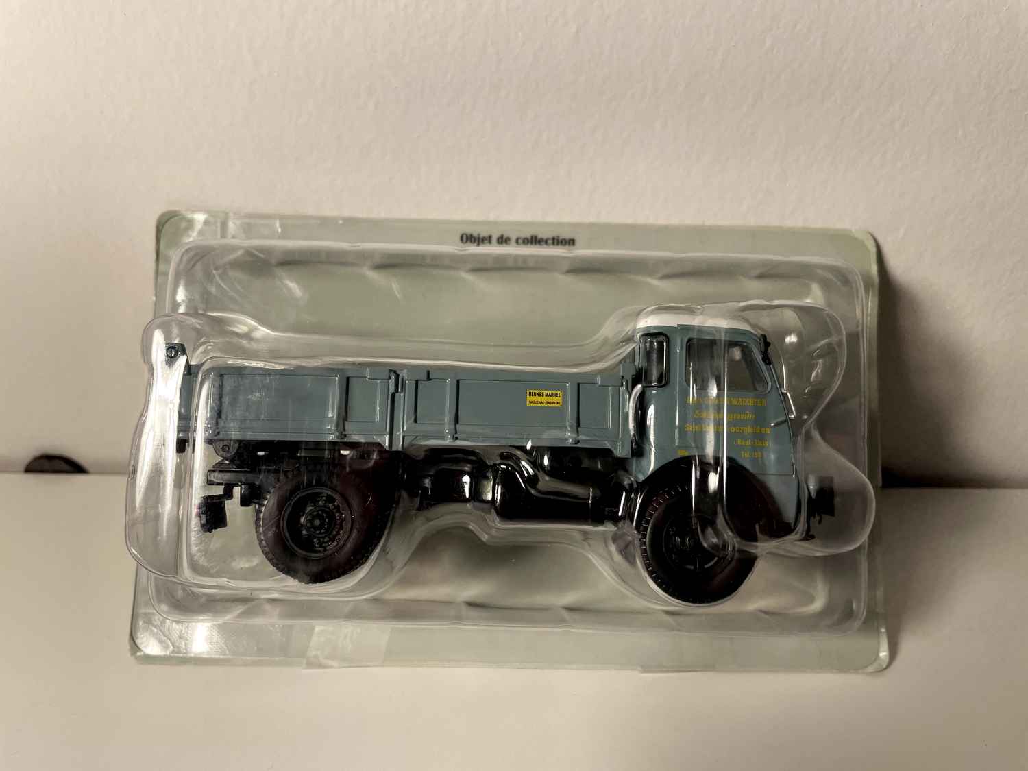 Camion benne Berliet GLB 5B 4x4 giel - Sammlung Hachette