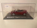 Kabriolet Renault Megane z 1999 roku w kolorze bordowym