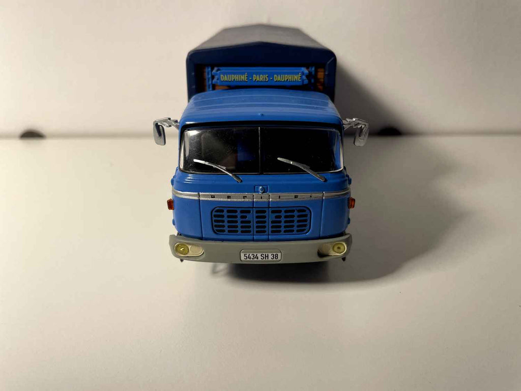 Camion Berliet GRK 10 niebieski - buty Le Trappeur - Kolekcja Hachette