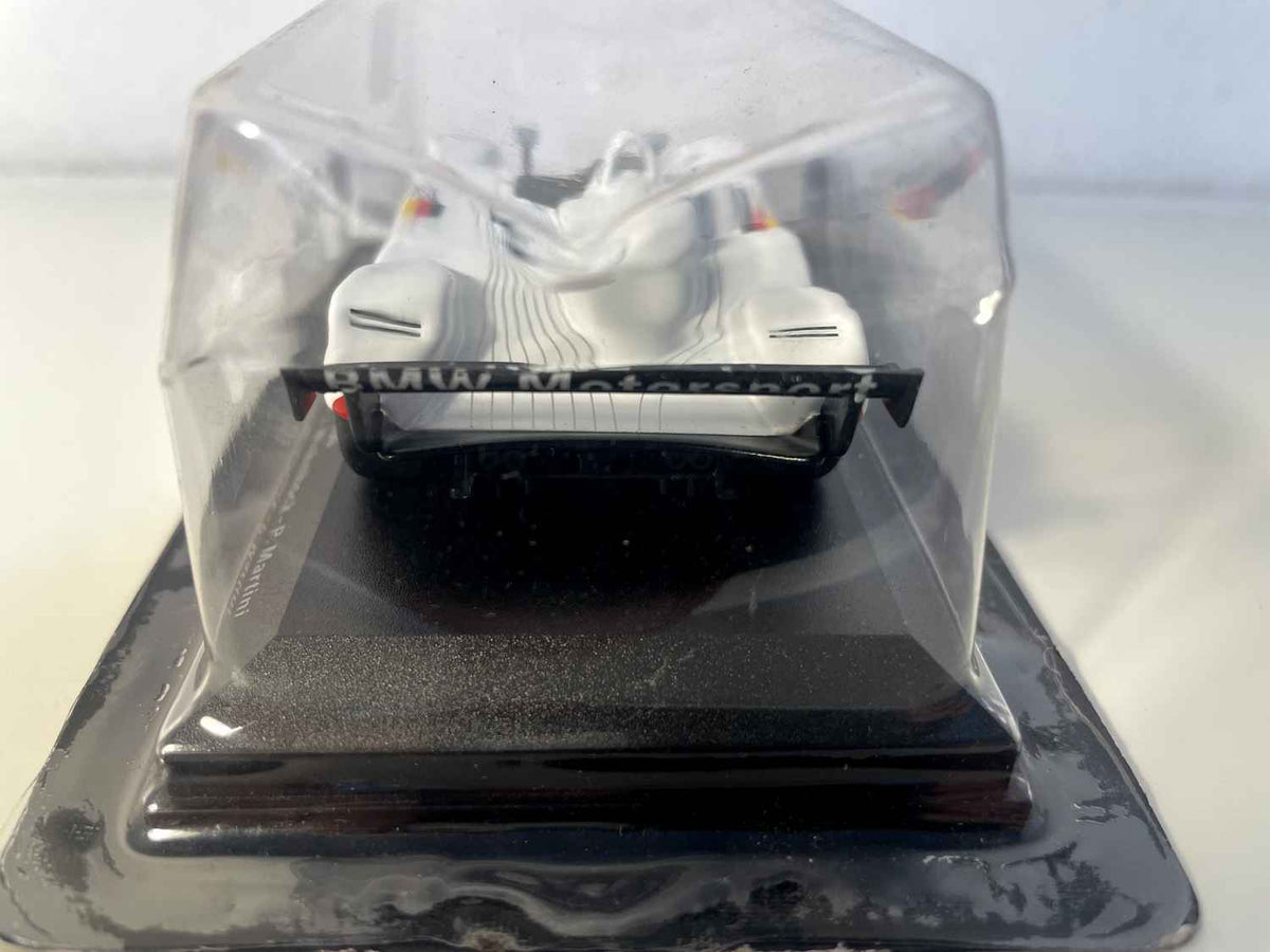BMW V12 LMR blanche numéro 15 (24 heures du Mans de 1999) - voiture sous blister