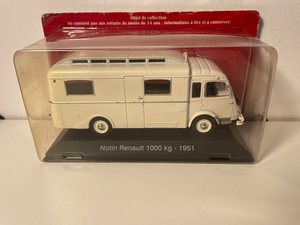 Camping car NOTIN Renault 1000 Kg beige de 1951