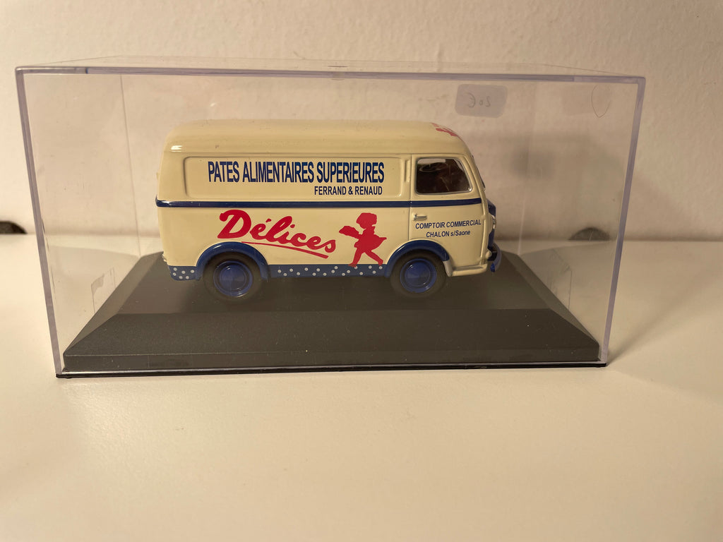 Peugeot D3A beige - Publicité sur les pâtes DELICES (Délices)