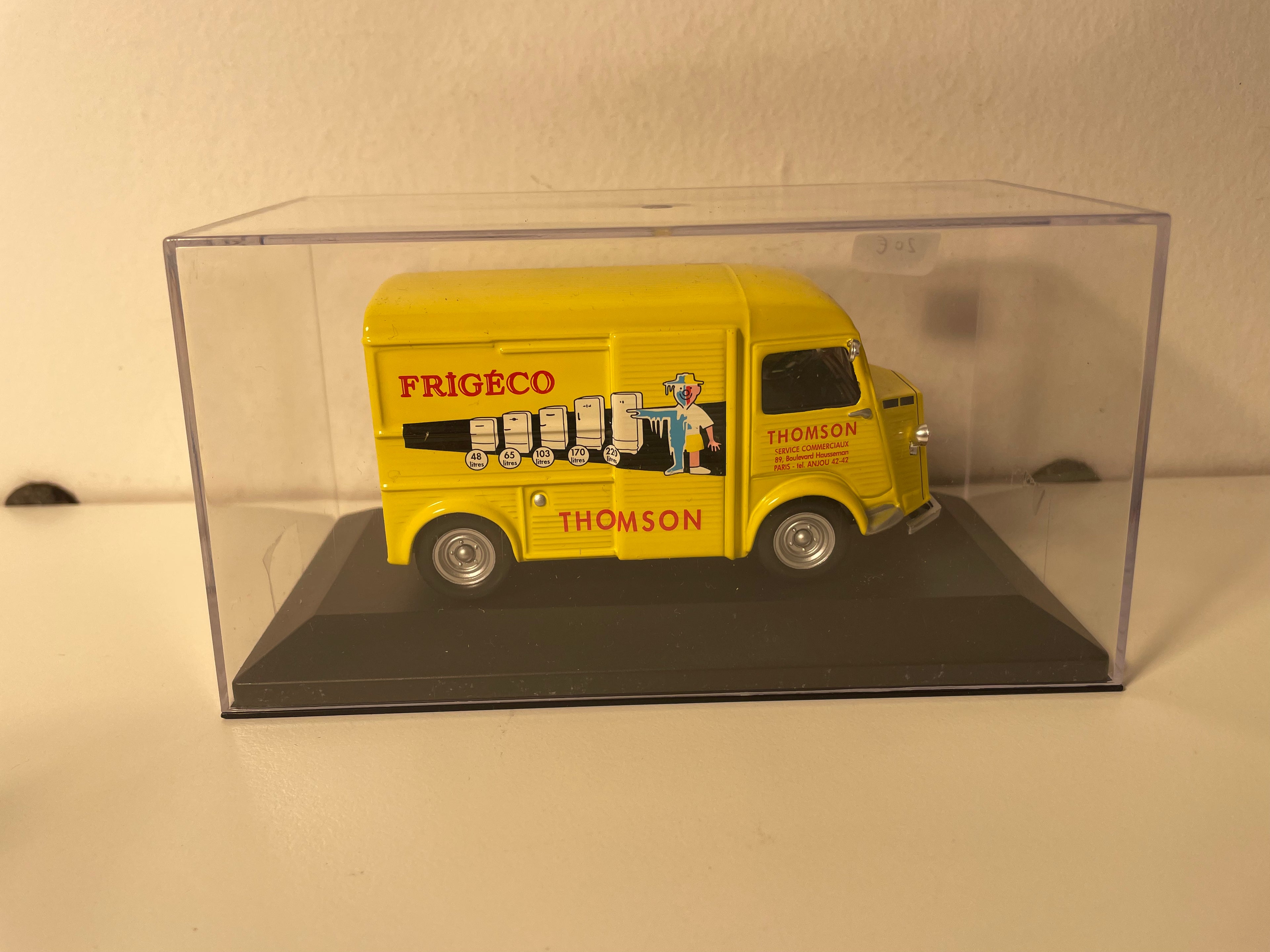 Citroën Typ H giel - Reklamm THOMSON - FRIGECO