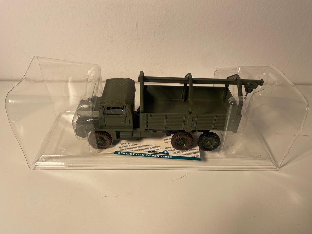 Véhicule militaire Camion Berliet GBC dépanneuse - SOLIDO référence 6139 (fabrication française)