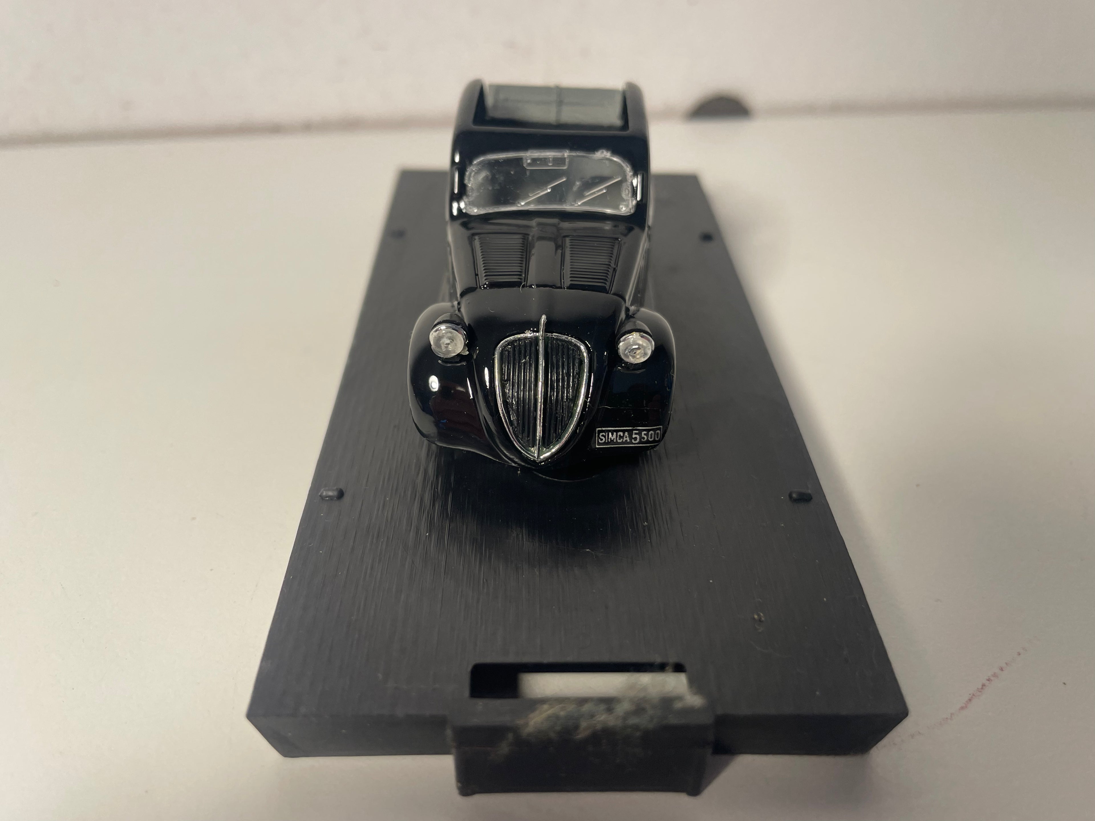 Simca 5 noire Aperta de 1956 - BRUMM référence R176-02