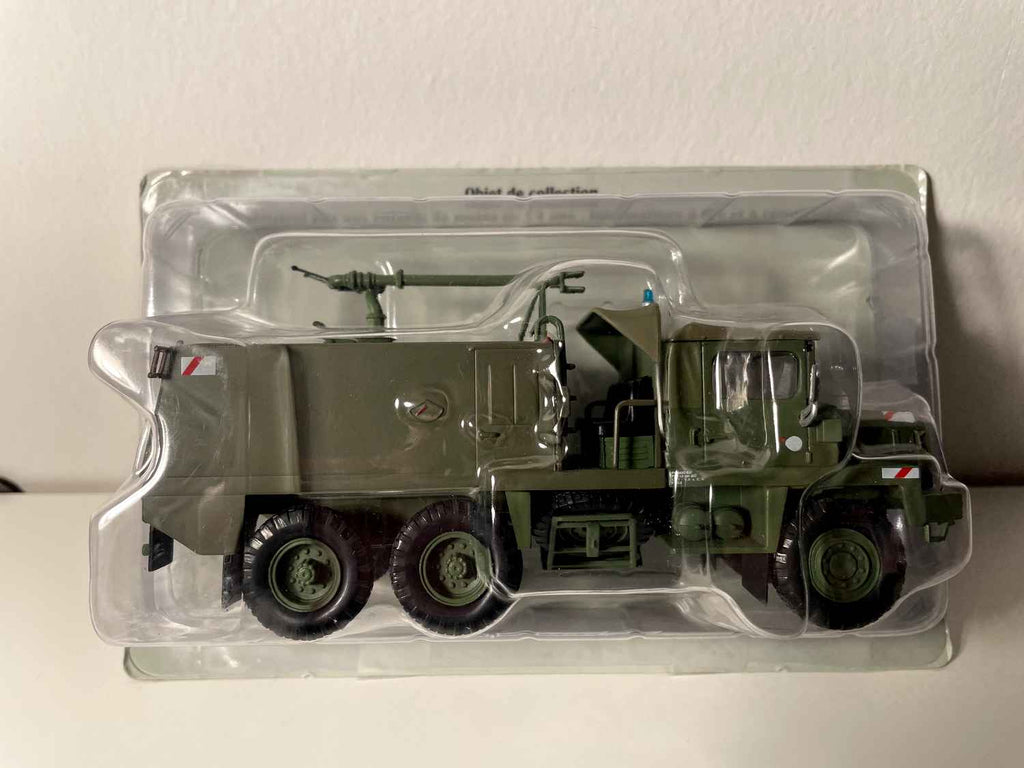 Camion militare Berliet GBC 8 KT furgone pompa mista