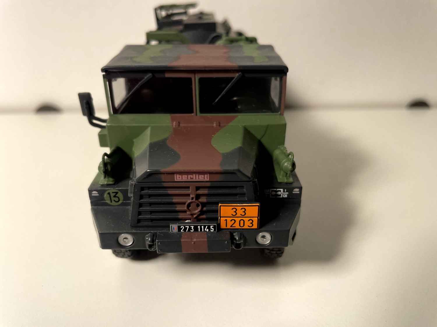 Militarny camion Berliet GBC 8 KT awitailer terenowy