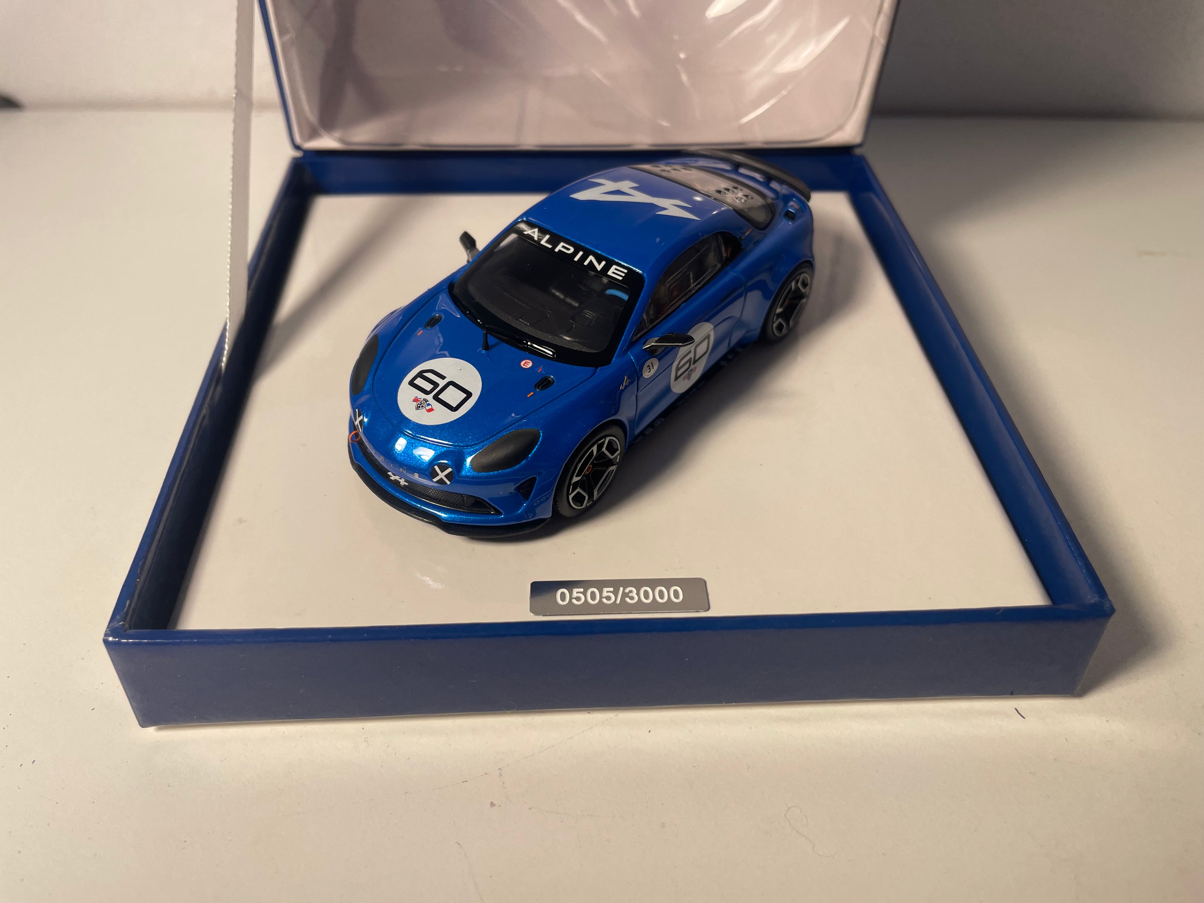Renault Alpine Célébration bleue de 2015 (Concept Car) pour les 60 ans de la marque - NOREV