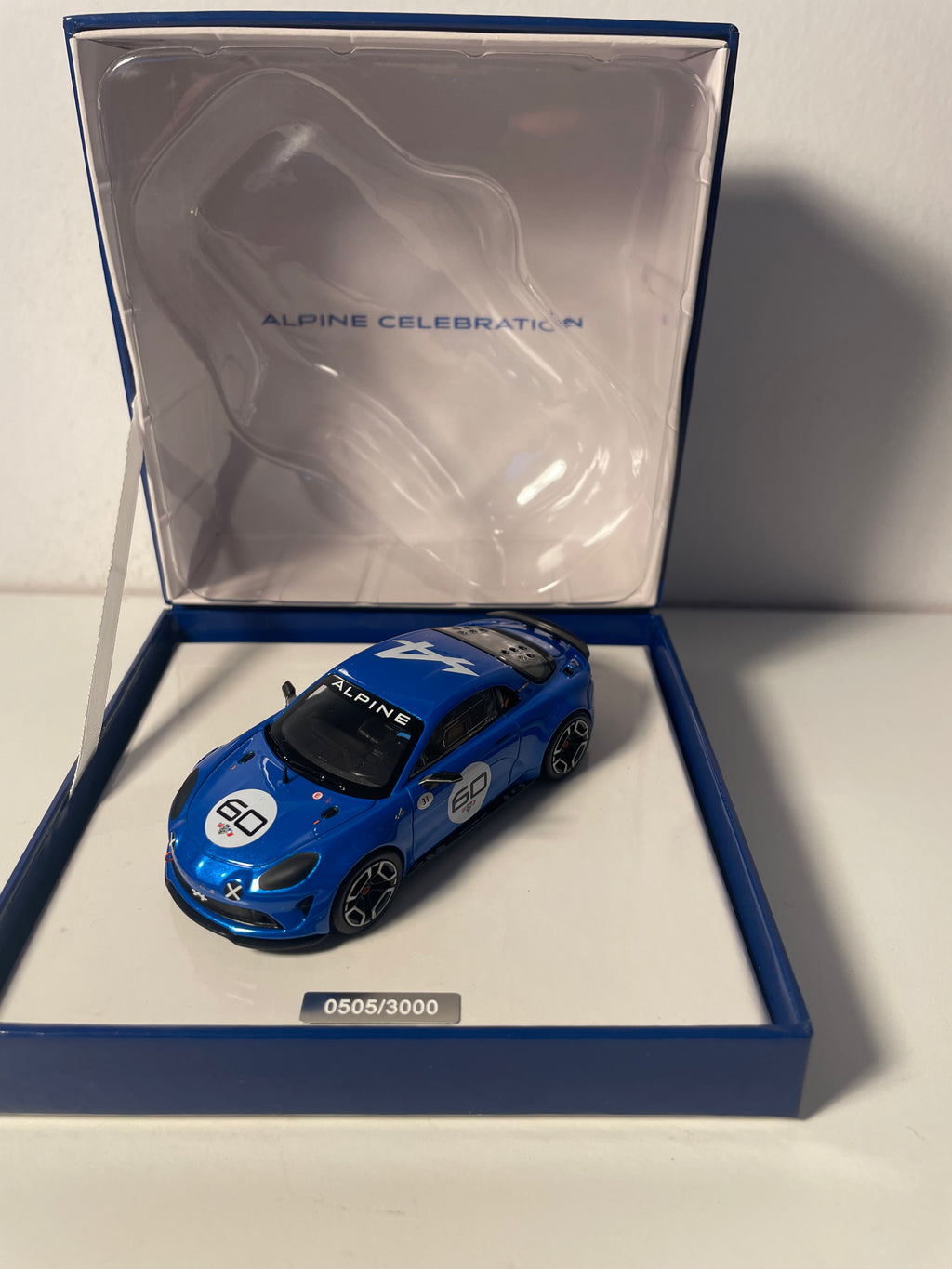 Renault Alpine Célébration bleue de 2015 (Concept Car) pour les 60 ans de la marque - NOREV