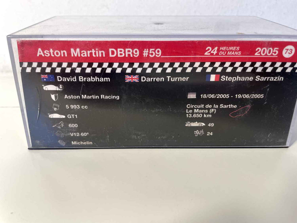 Green Aston Martin DBR9 number 59 (2005 24 Hours of Le Mans)