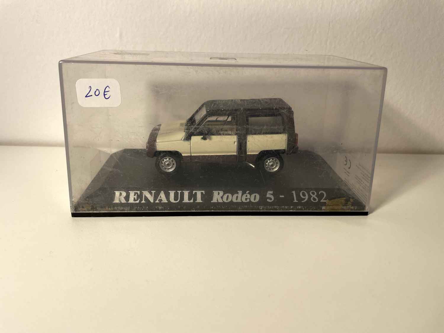 Renault Rodéo 5 beige en bruin van 1982