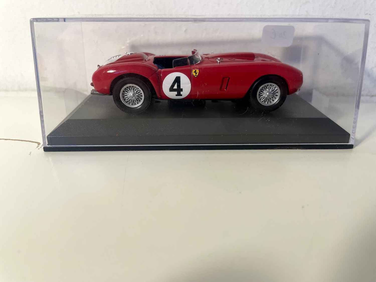 Ferrari 375 Plus czerwone numer 4 - 24 godziny Le Mans 1954