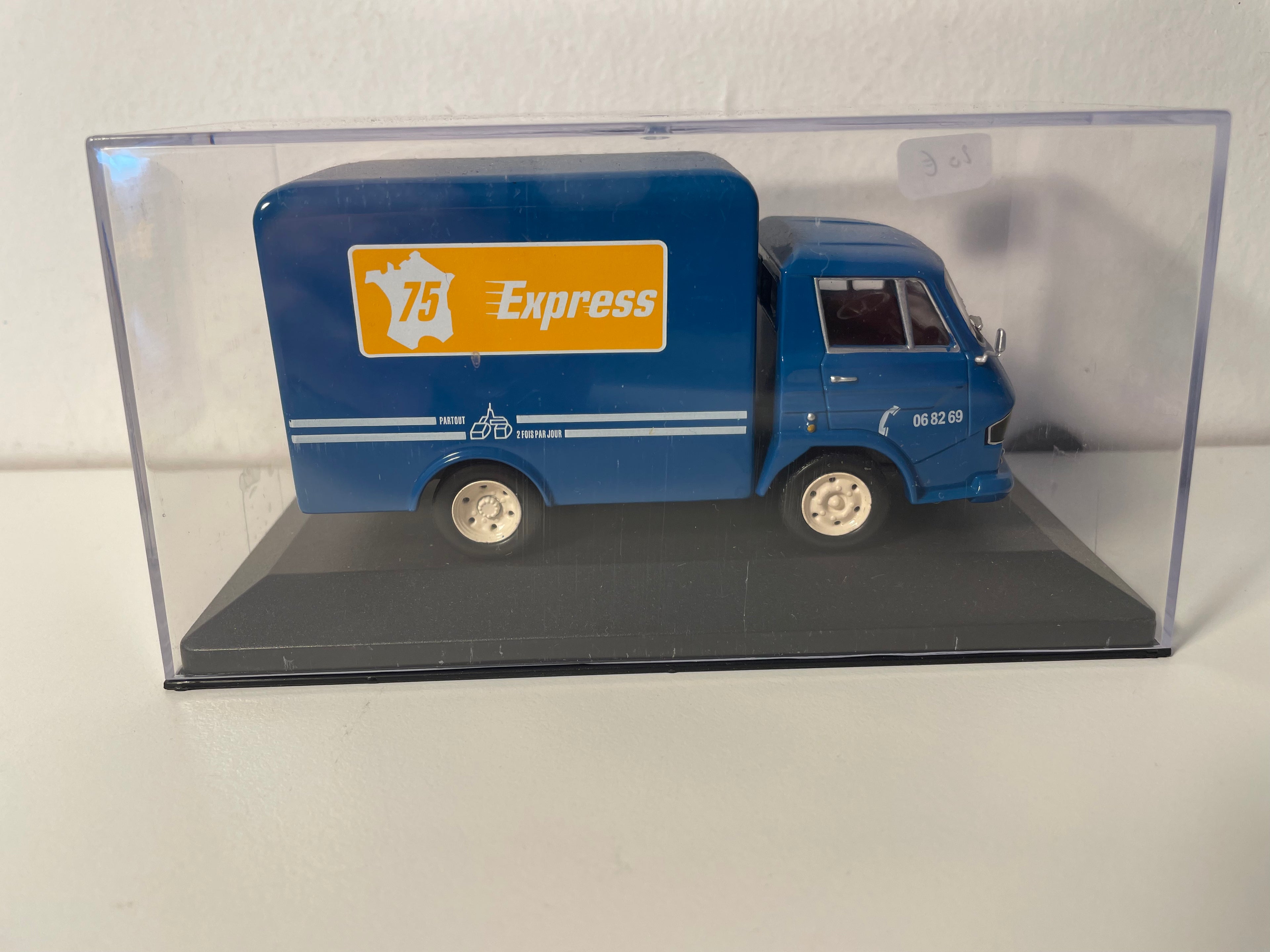 Citroën 350N blauw - Reclame voor 75 express bezorgwagens