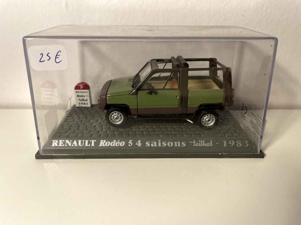Renault Rodéo 5 4 stagioni Teilhol del 1983 verde e marrone