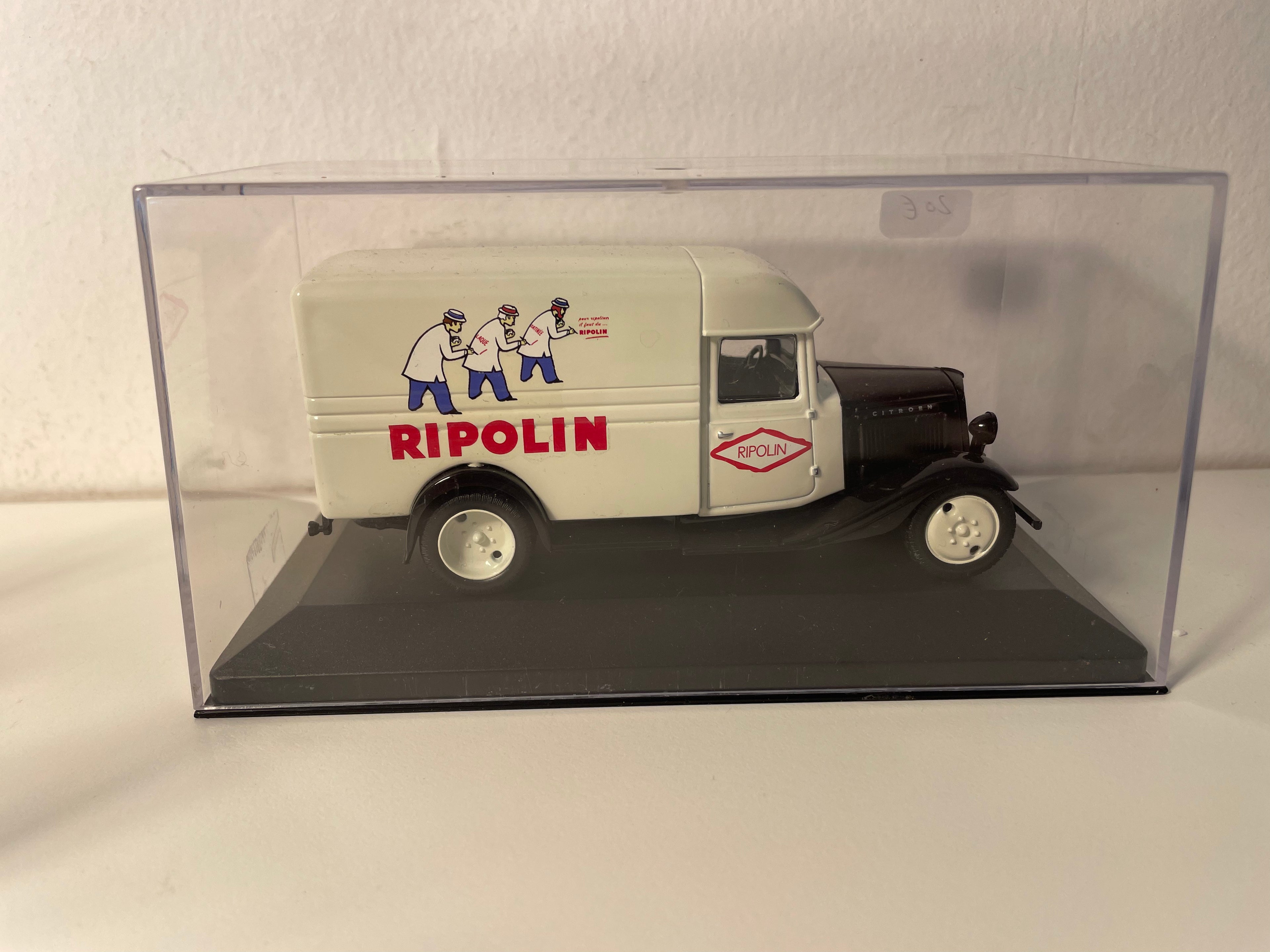 Citroën type 23 beige en zwart - Advertentie op RIPOLIN verf