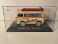 Peugeot D3A bege com publicidade da POULAIN