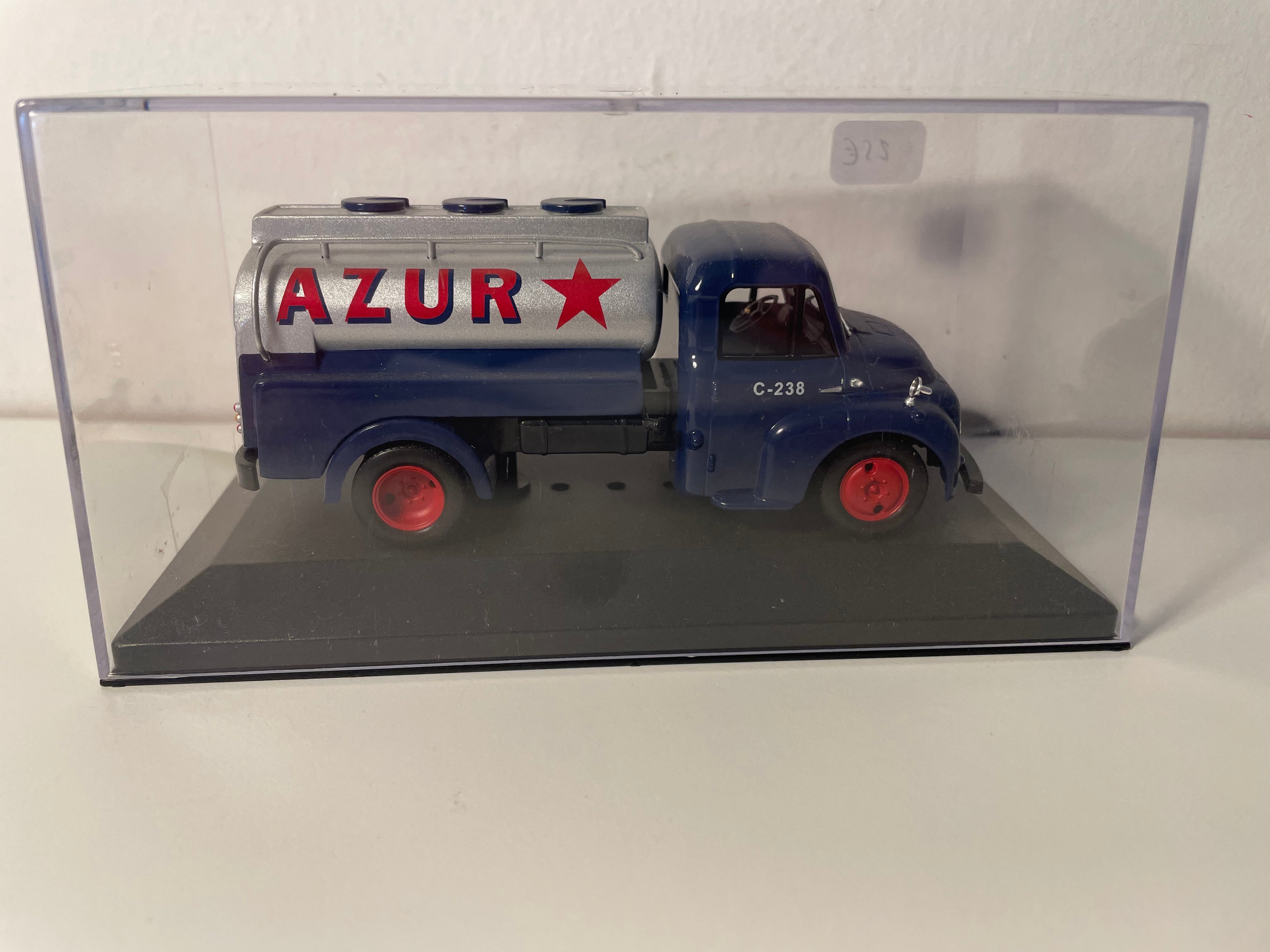 Citroën U23 gris et bleu - produits pétroliers AZUR