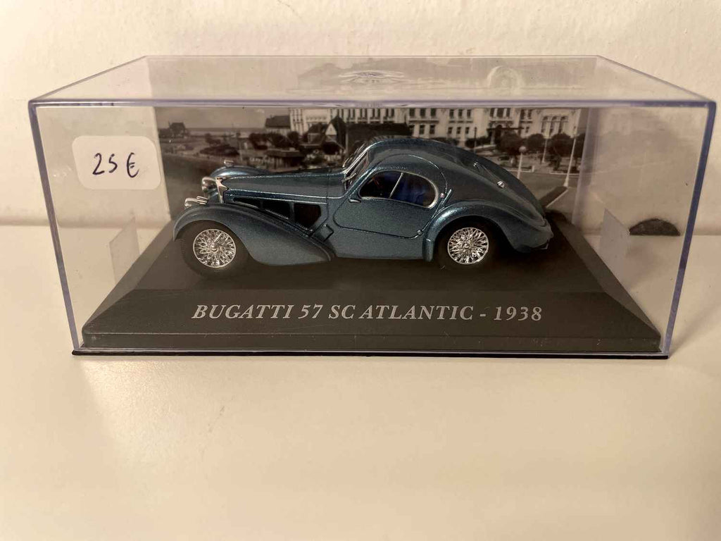 Bugatti 57 SC azul Atlántico (como el azul metalizado) de 1938