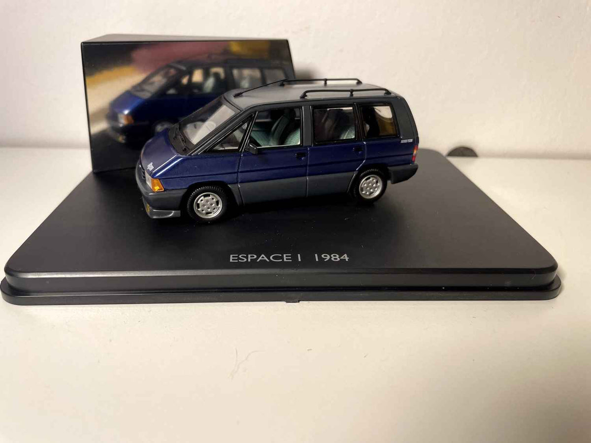Renault Espace 1 niebieska z 1984 - Eligor