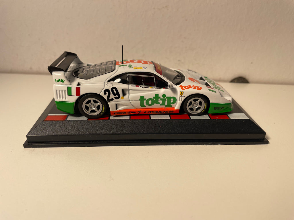 Ferrari F40 LM Weiß und Grün Nummer 29 - 24 Stunden von Le Mans 1994