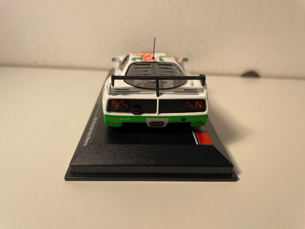 Ferrari F40 LM Weiß und Grün Nummer 29 - 24 Stunden von Le Mans 1994
