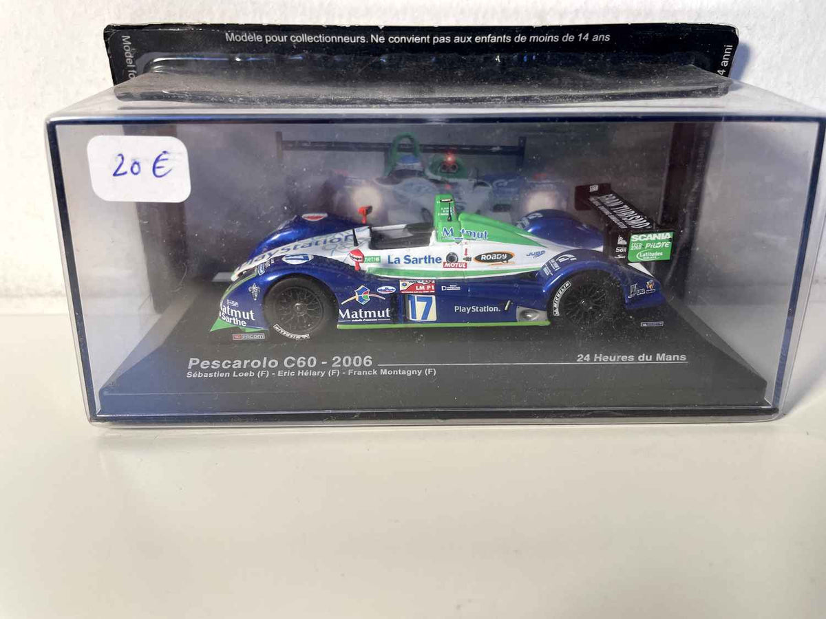 Pescarolo C60 blo, wäiss a gréng Nummer 17 - 24 Stonnen vum Mans 2006