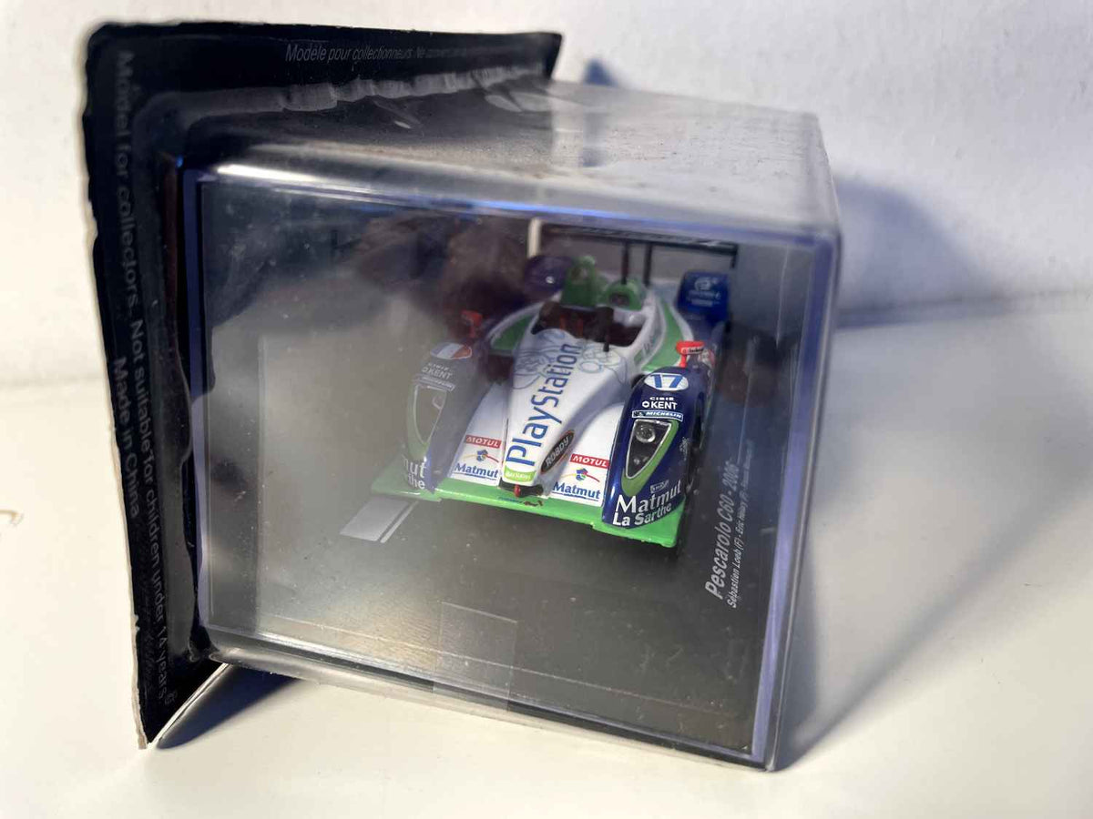 Pescarolo C60 blo, wäiss a gréng Nummer 17 - 24 Stonnen vum Mans 2006
