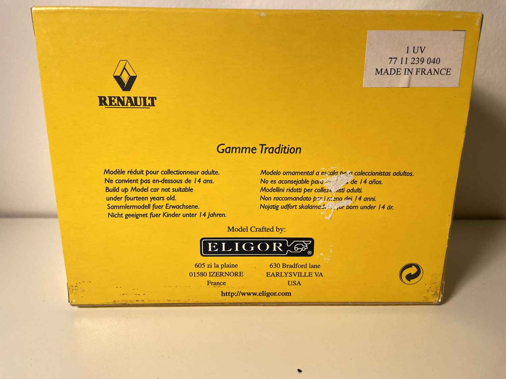 Renault Espace 1 niebieska z 1984 - Eligor