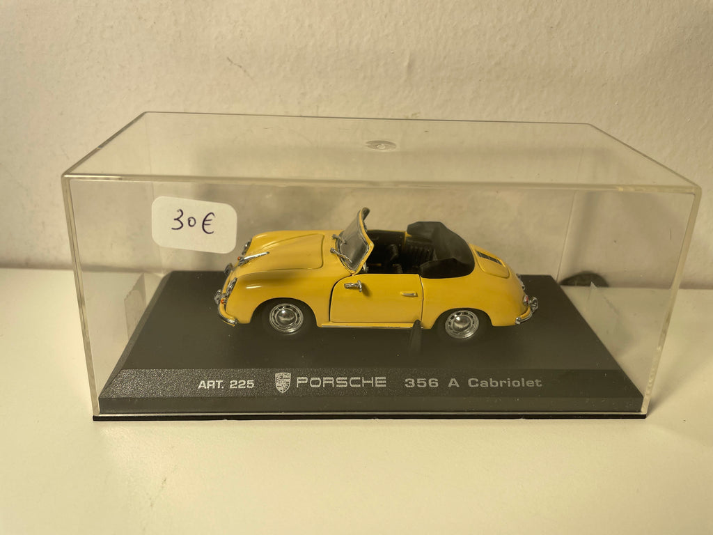 Porsche 356 A Cabriolet marron clair - collection DetailCars référence 225