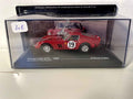 Ferrari 250 GTO czerwone z niebieskimi, białymi i czerwonymi pasami numer 19 - 24 godziny Le Mans 1962