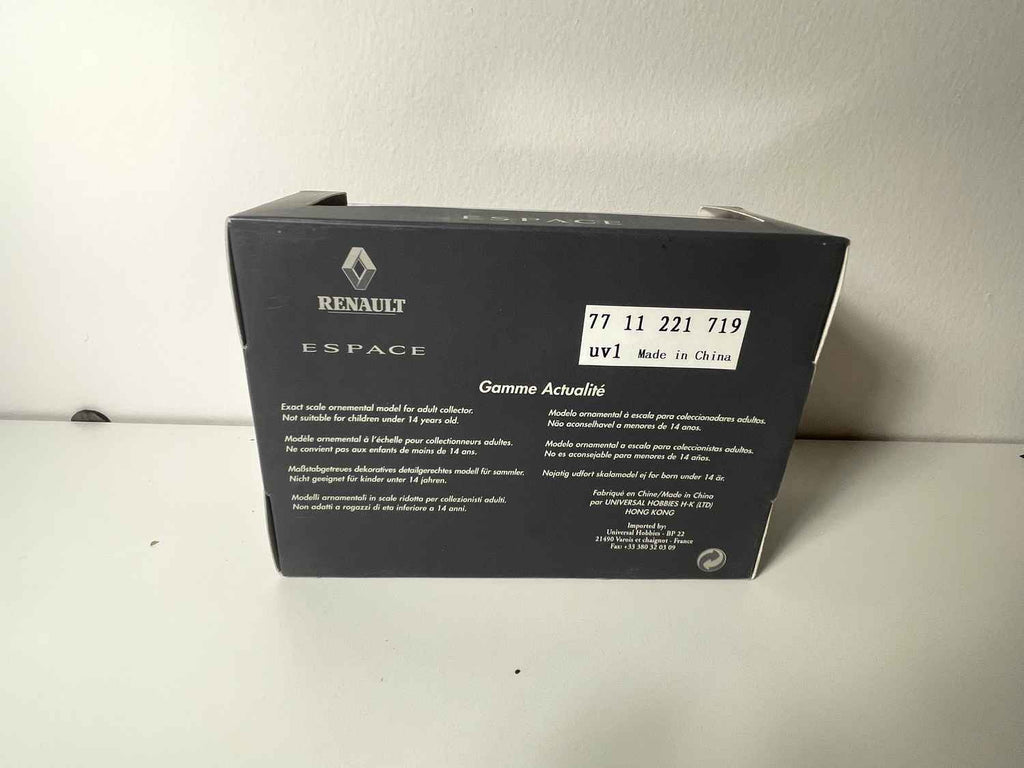 Renault Espace bleue - Universal Hobbies