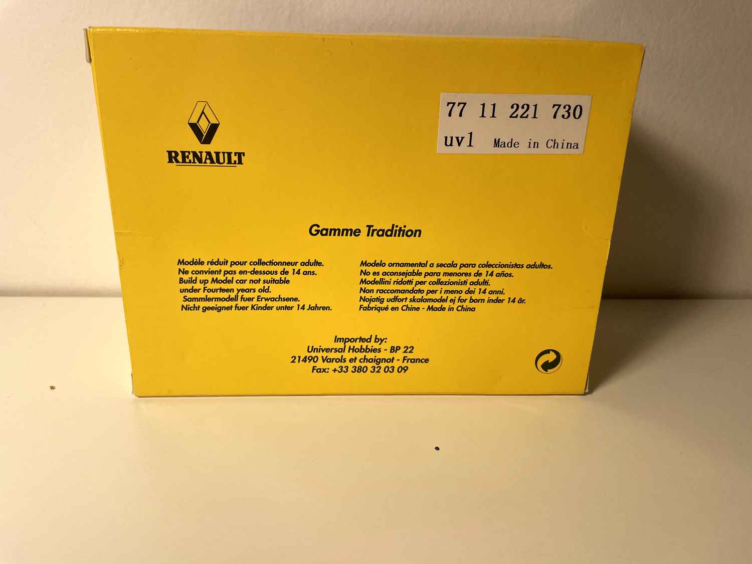 Renault Espace rout de 1984 - Universal Hobbies