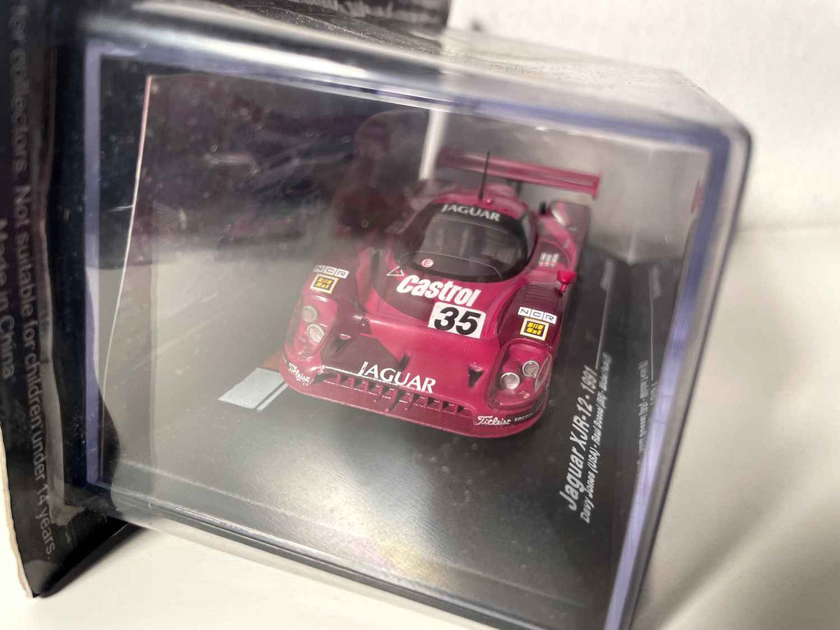 Jaguar XJR-12 rose foncée numéro 35 - 24 heures du Mans de 1991