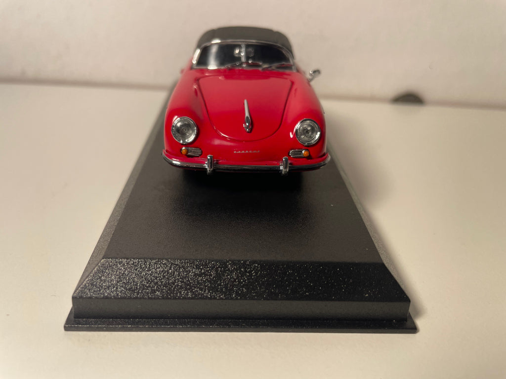 Porsche 356 A Speedster rouge - collection DetailCars référence 222