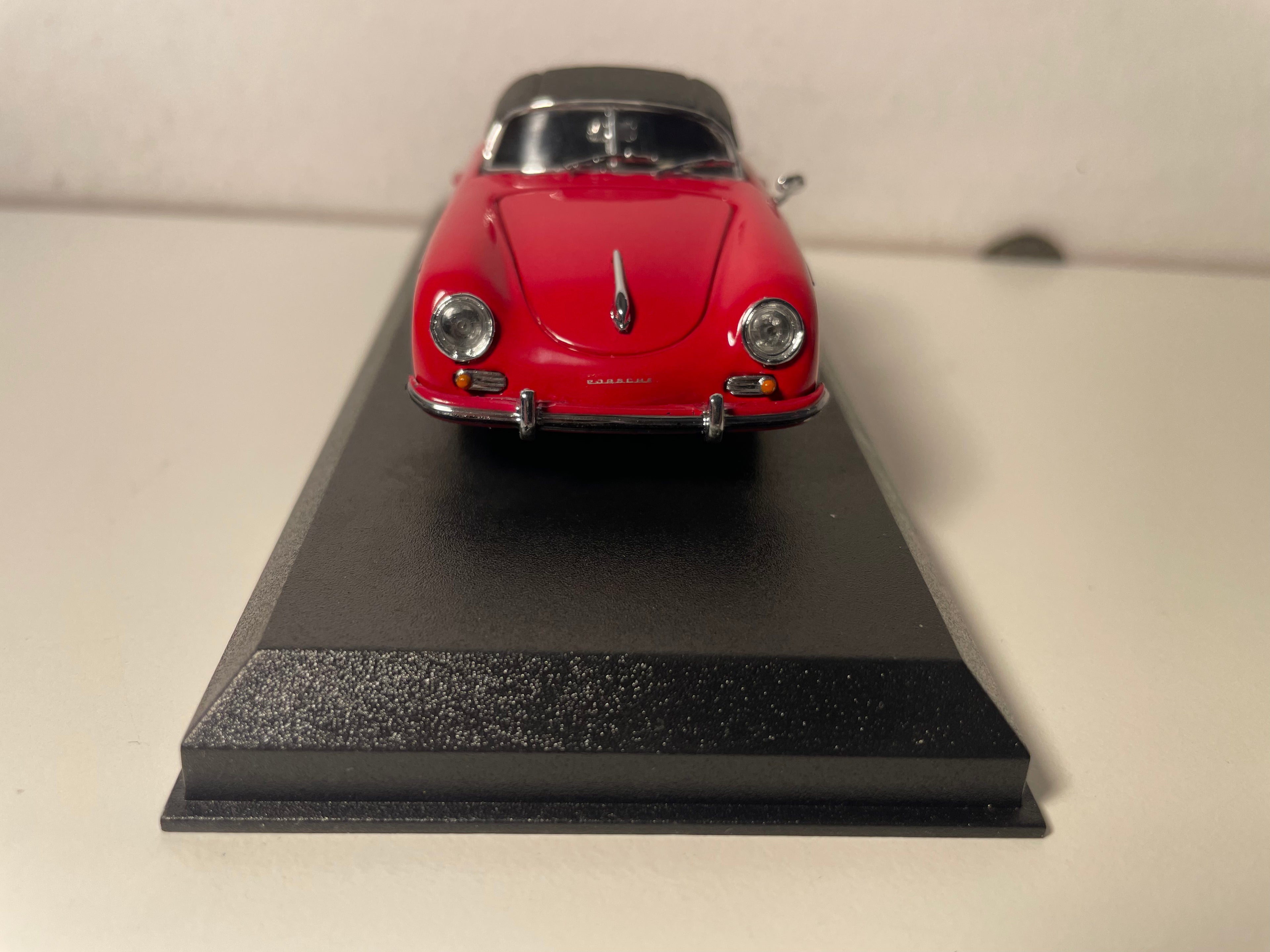 Porsche 356 A Speedster rouge - collection DetailCars référence 222