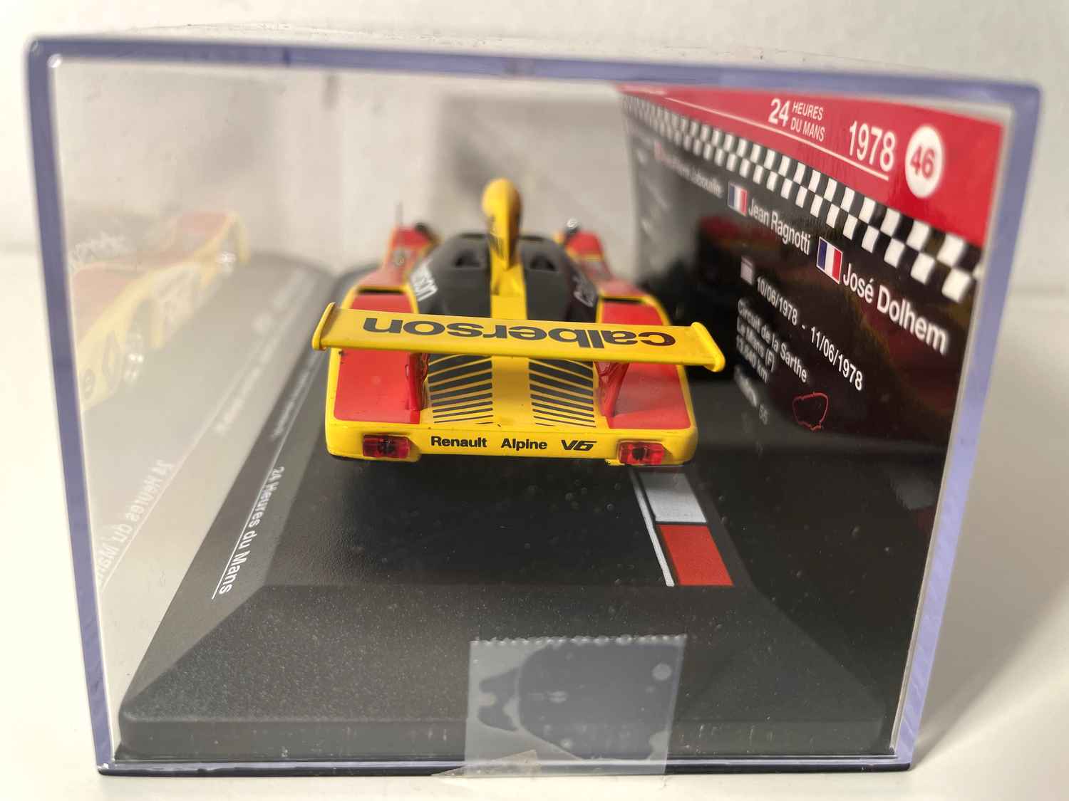Renault Alpine A442A pomarańczowa, czerwona i czarna numer 4 - 24 godziny Le Mans 1978