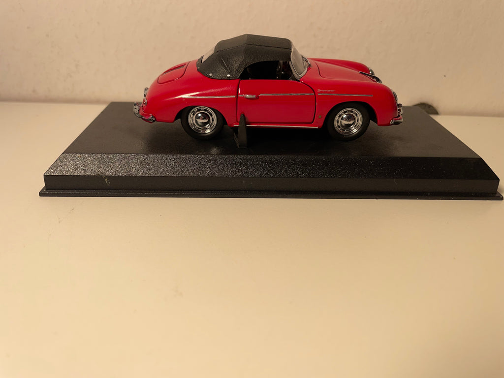 Porsche 356 A Speedster rouge - collection DetailCars référence 222