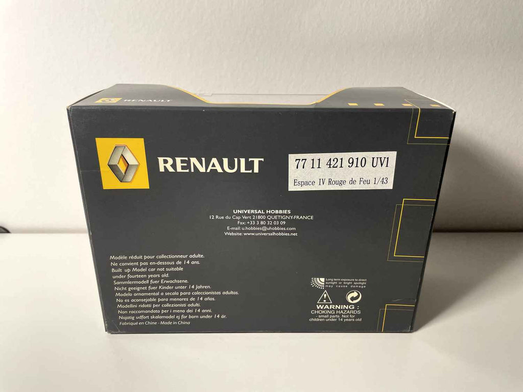 Renault Espace 4 rout - 2003 - Universal Hobbies