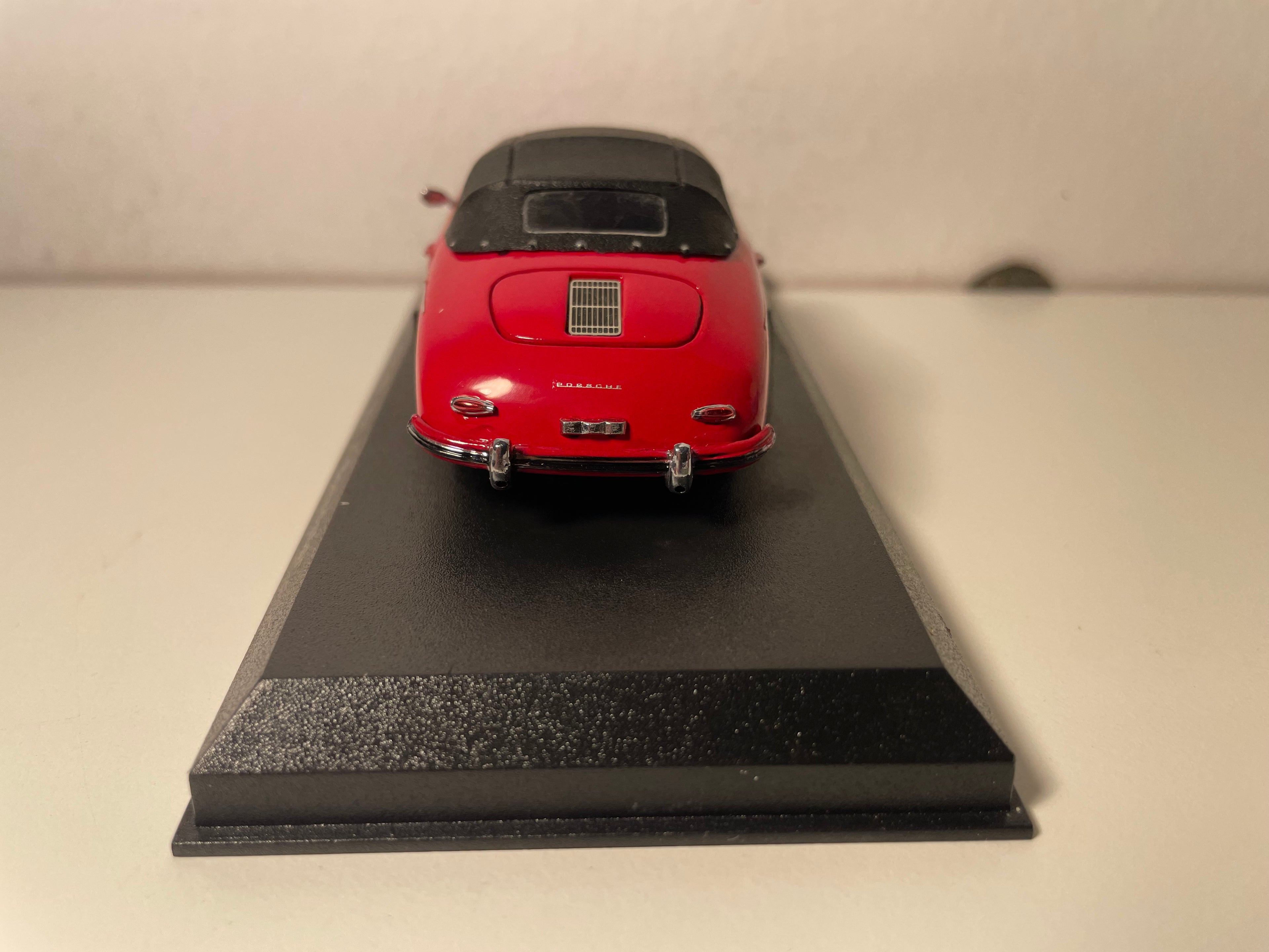 Porsche 356 A Speedster rouge - collection DetailCars référence 222