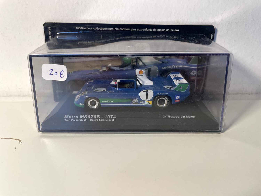 Matra MS670B Blue Nummer 7 (24 Stunden von Le Mans von 1974)