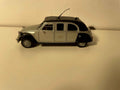 Citroën 2 CV Limuzyna szaro-czarna - Norev