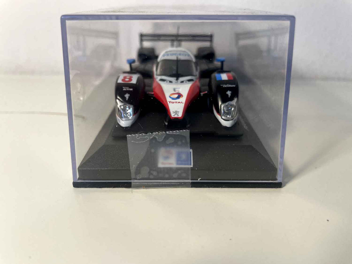 Peugeot 908 HDi FAP nera e bianca numero 8 - 24 ore di Le Mans 2007 - IXO