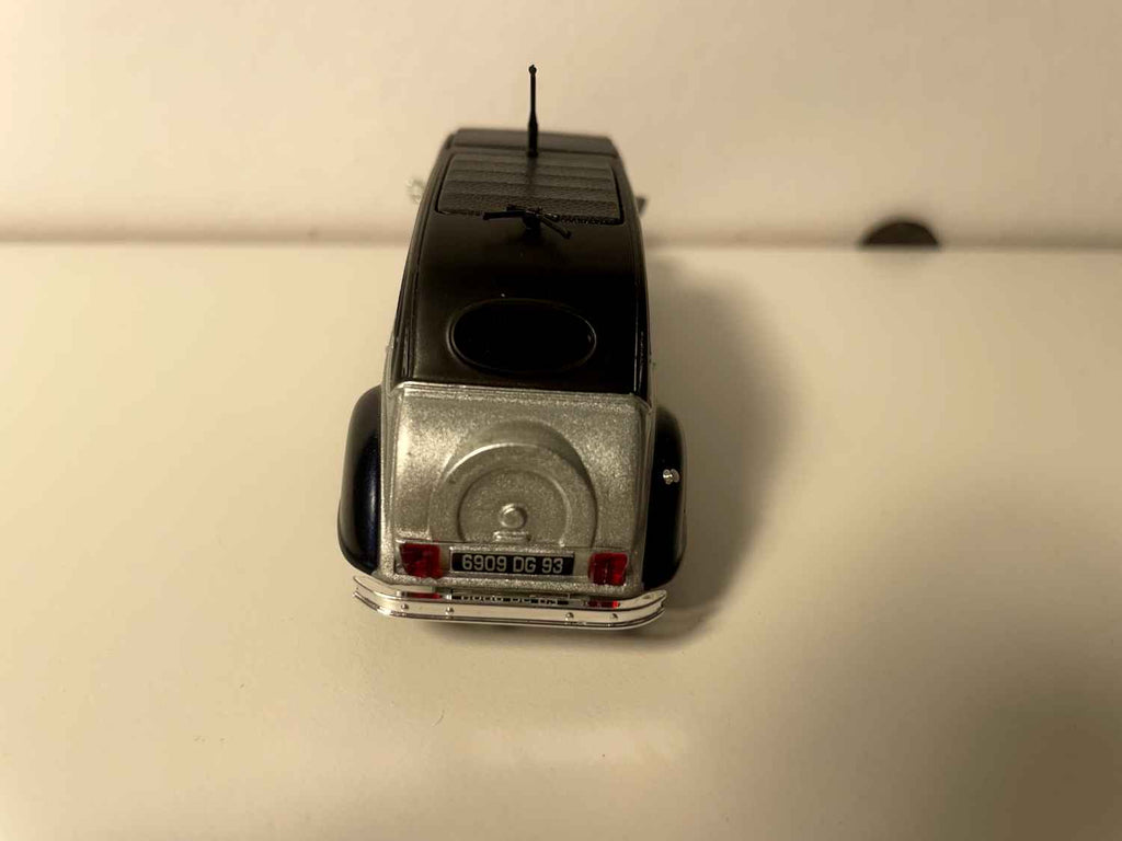 Citroën 2 CV Limuzyna szaro-czarna - Norev
