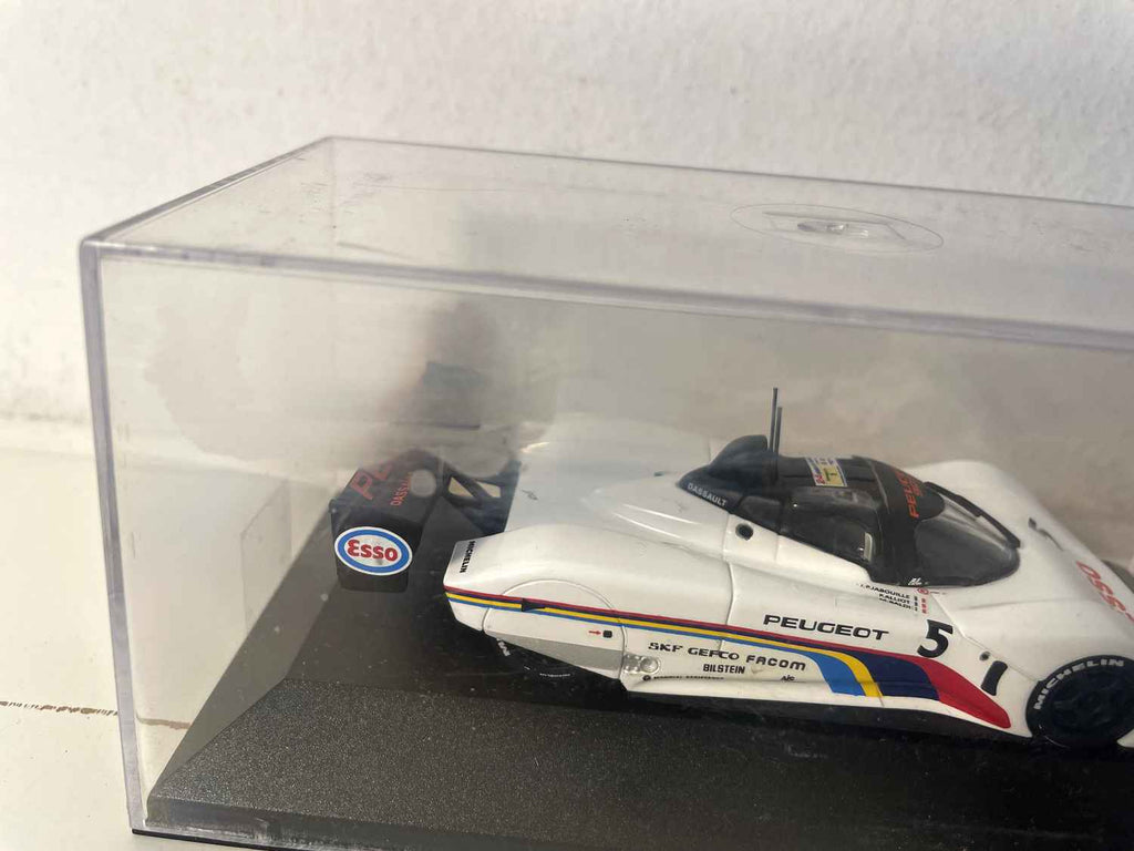 Peugeot 905 biały numer 5 - 24 godziny Le Mans 1991 - Kolekcja QUARTZO