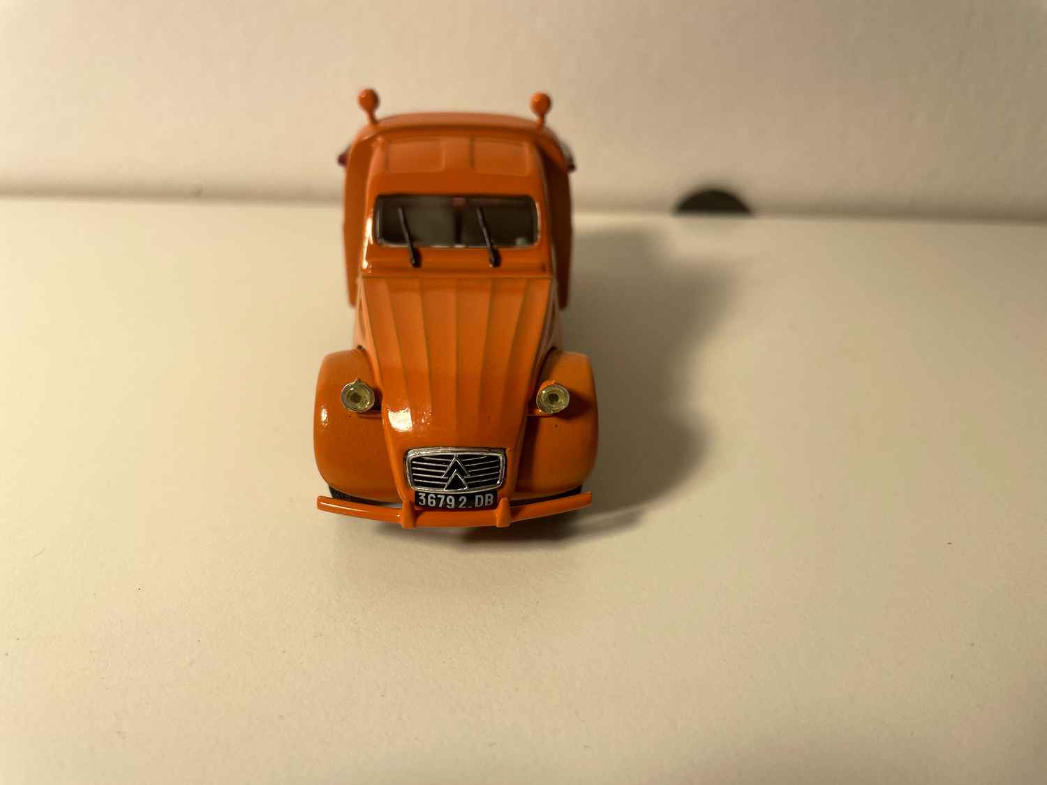 Citroën 2 CV Pick-up orange "Sécurité AERO-CLUB" - Norev